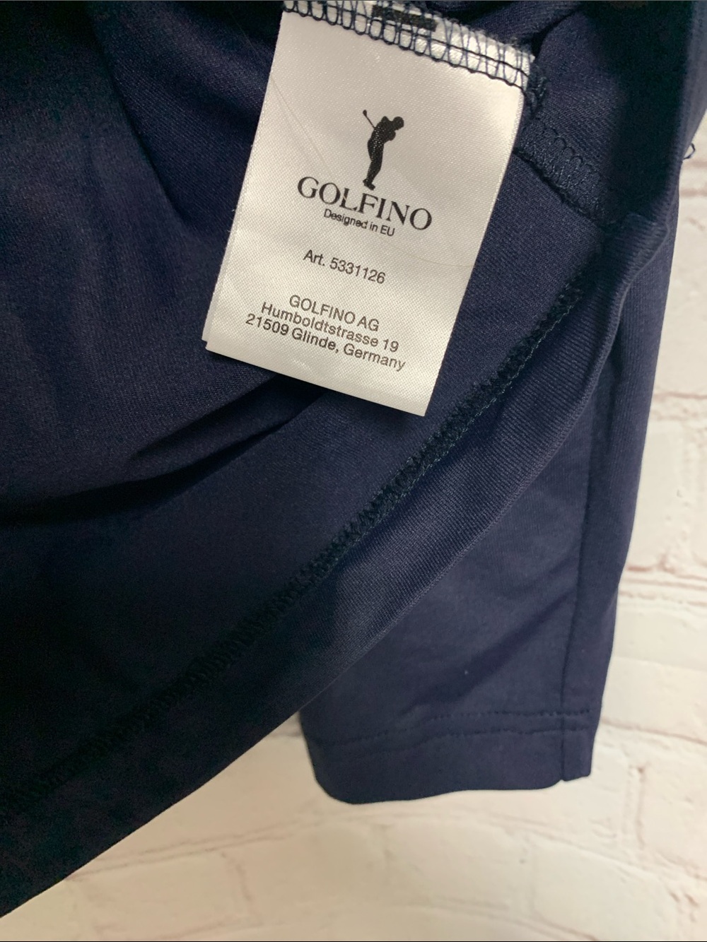 Golfino ⛳️ Navy Top Size 10 - Picture 5 of 7